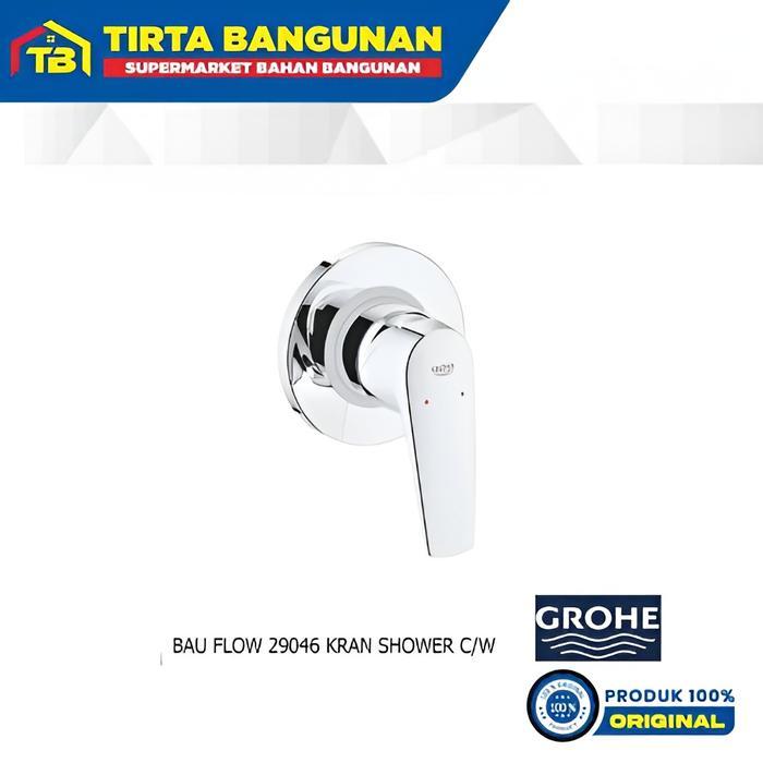 Grohe Bauflow Single Lever Shower Mixer 29046/ Stop Kran Tanam P/D