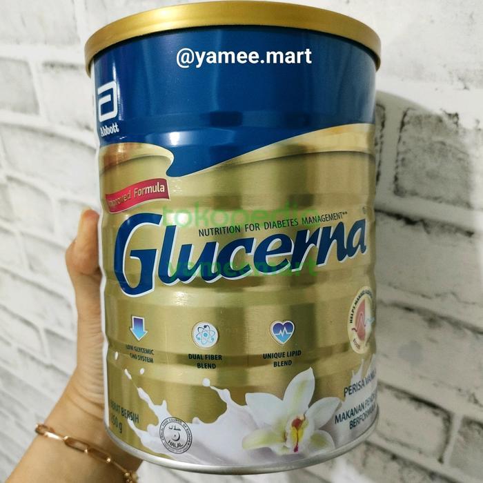 Susu Glucerna 850G Rasa Vanila / Susu Diabetes Berkualitas