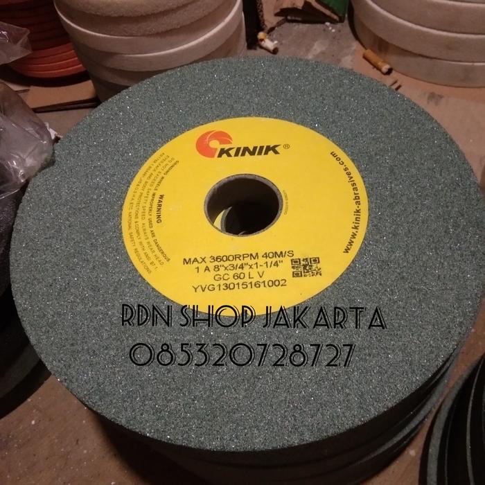 Paling Berkualitas Batu Gerinda 8 Inch Kinik 8 X 3/4 X 1-1/4 Inch Batu Gurinda Duduk 8 In Terlariss