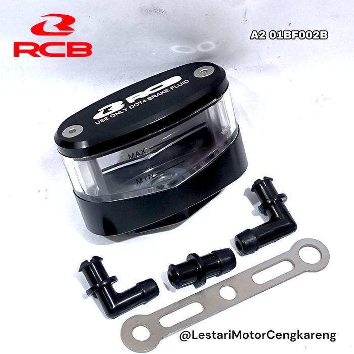 Tabung Minyak Rem Rcb Brake Fluid Tank A2 Oval Radial Universal