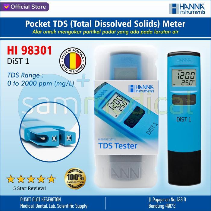 Hanna Pocket Tds Meter - Dist 1 Hi 98301