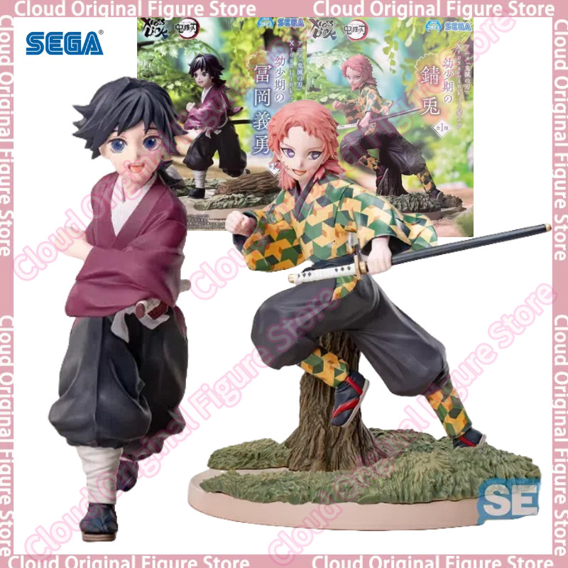In Stock Original SEGA Anime Figure Demon Slayer Xross Link Sabito Tomioka Giyuu Action Figurine PVC