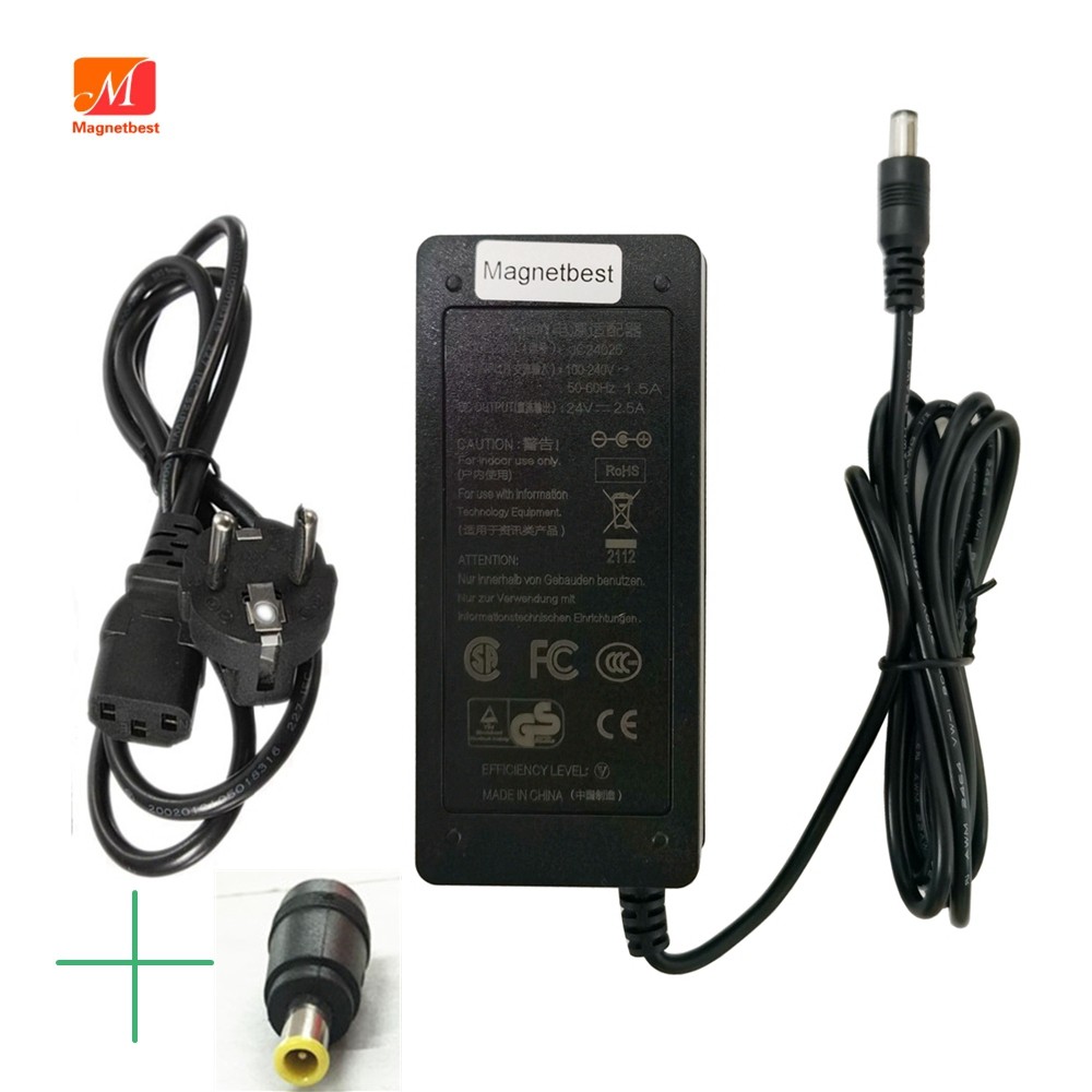 24V 2.5A Adapter Charger For Casio Casio Synthesizer Arranger Electronic Organ Mz-X500 Mz-X300