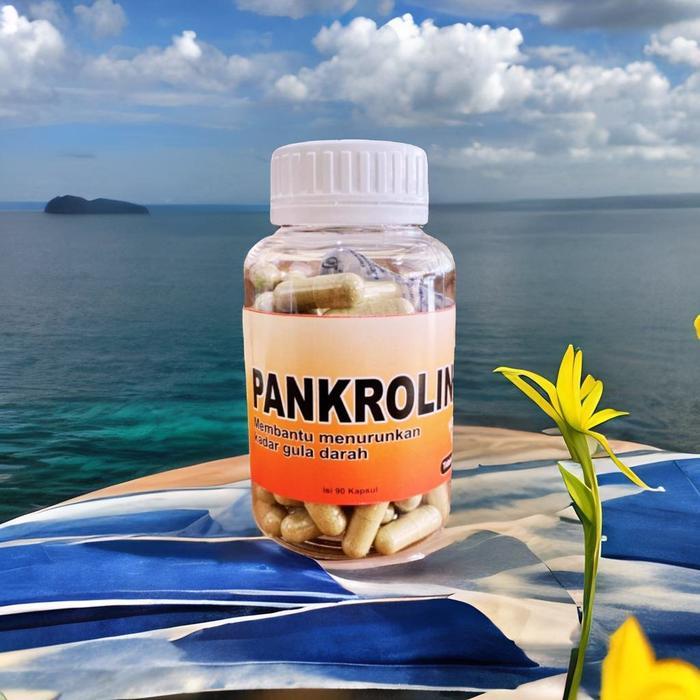 ofbh- Kapsul Obat Herbal "Pankrolin" Hemat Isi 90