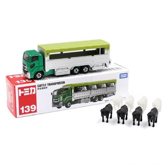 Ready Tomica Long No 139 Livestock Cattle Transporter