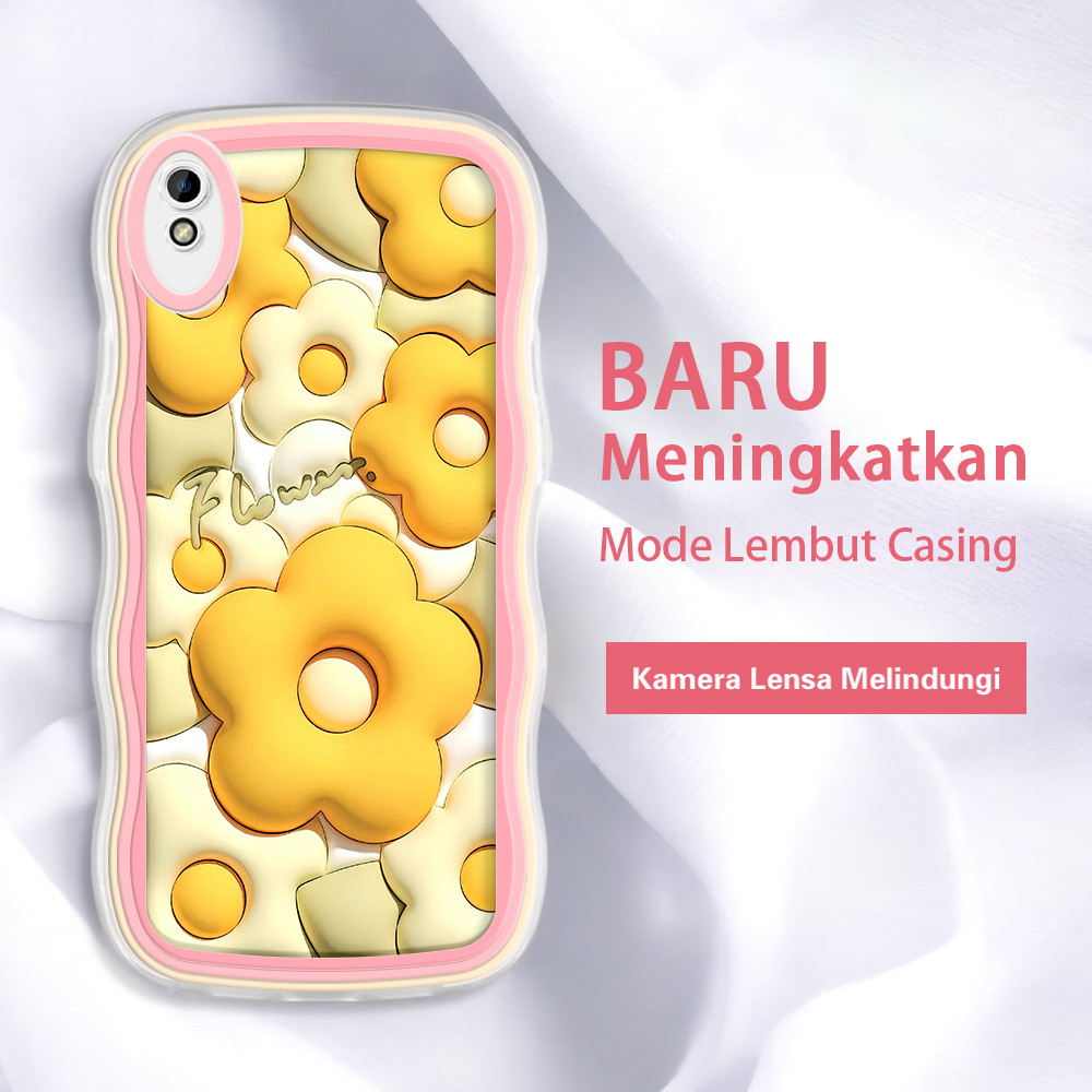 jinsouwe Redmi 6 6A 7 8 8A Pro 9 9A 9I 9AT 9C 10A 10C 10 5G 13 13C POCO C65 terbaru casing HP  Pola 