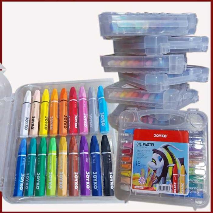 TERBARU KRAYON JOYKO 18 COLORS/KRAYON JOYKO 18 WARNA READY