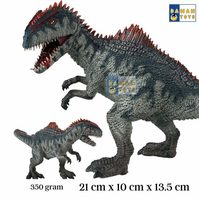 giganotosaurus figure dinosaurus jurassic mainan world pajangan