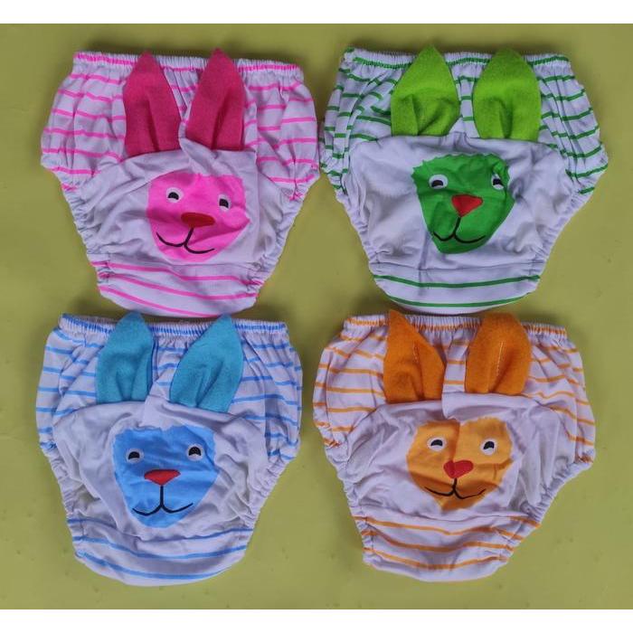 (NYAMAN) MMN GOLDEN NICK ~ 4 PCS CELANA DALAM ANAK PEREMPUAN // SIZE S, L BAHAN LEMBUT BREATHABLE