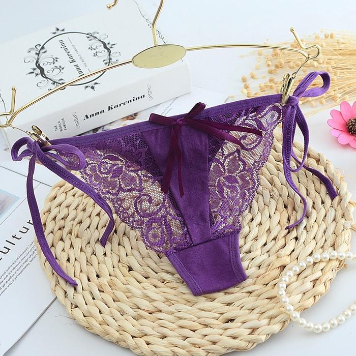 PRIVASI AMAN G STRING CD CELANA DALAM TALI SAMPING LACE IMPORT MURAH C111