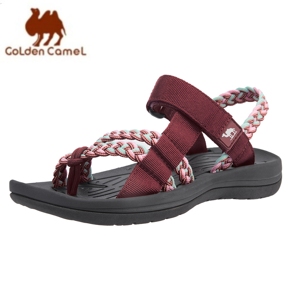 GOLDEN CAMEL Hiking Sandals for Women Comfortable Athletic Sport Sandal with Arch Support for Casual