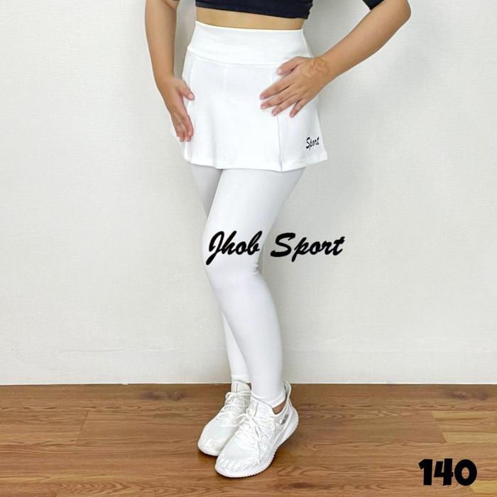Jaminkwalitasnya- 140 Jhob Sport Legging Panjang Rok Muslimah/Leggiing Panjang Rok Polos