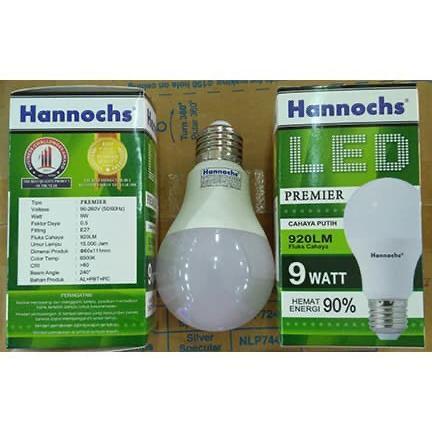 luxp- Lampu Hannoch Premier 9W/Led Hannoch Premier 9W/Bohlam Hannoch Premier