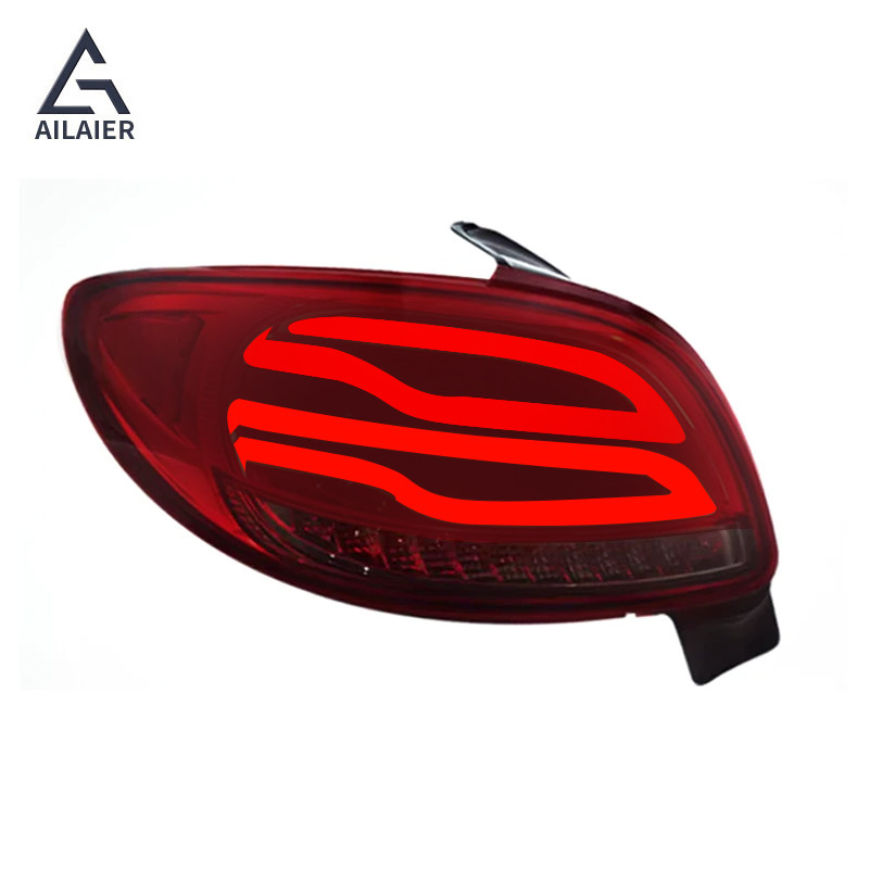 Car Styling for Peugeot 206 Tail Lights 2004-2008 206CC LED Tail Lamp 207 LED DRL Brake Signal