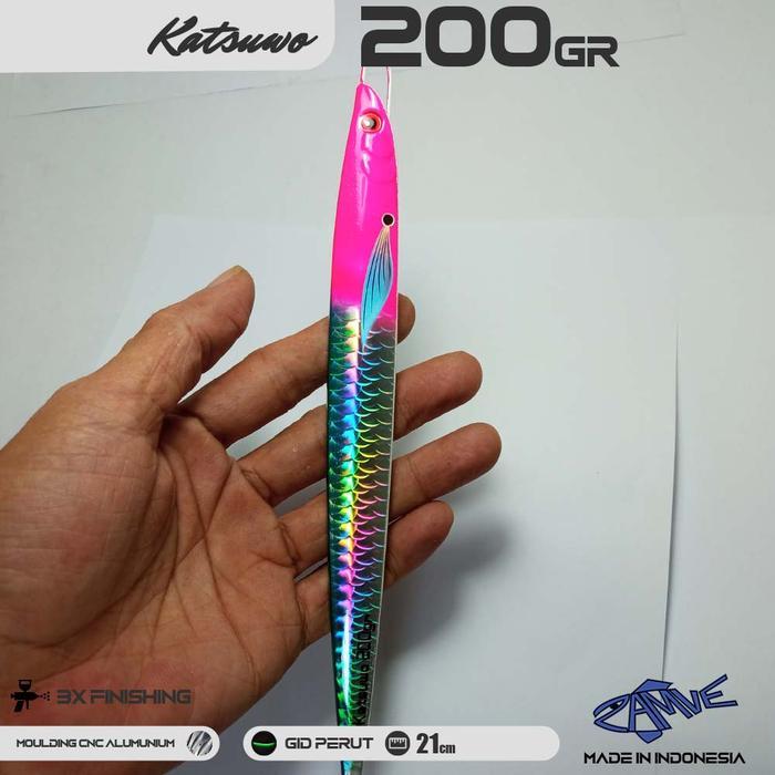 wkgw- Metal Jig Zamve Katsuwo 200Gr Metal Jig 200Gr Metal Jig 200Gram