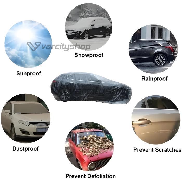 MOBIL COVER MOBIL TRANSPARAN GRADE A COVER MOBIL PLASTIK SARUNG MOBIL PLASTIK TRANSPARAN