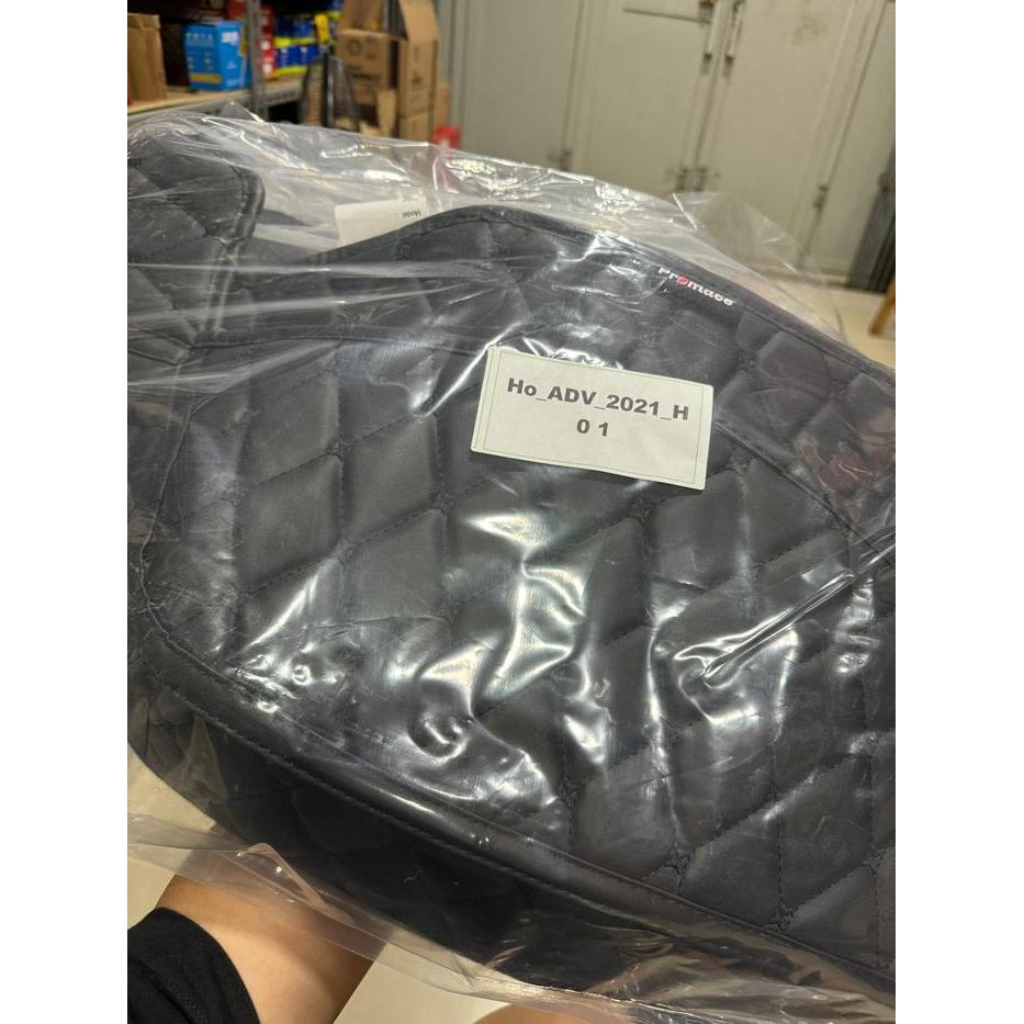 PROMATE KARPET MOTOR KULIT PREMIUM HONDA ADV 150 2019 - 2022 HITAM FULL