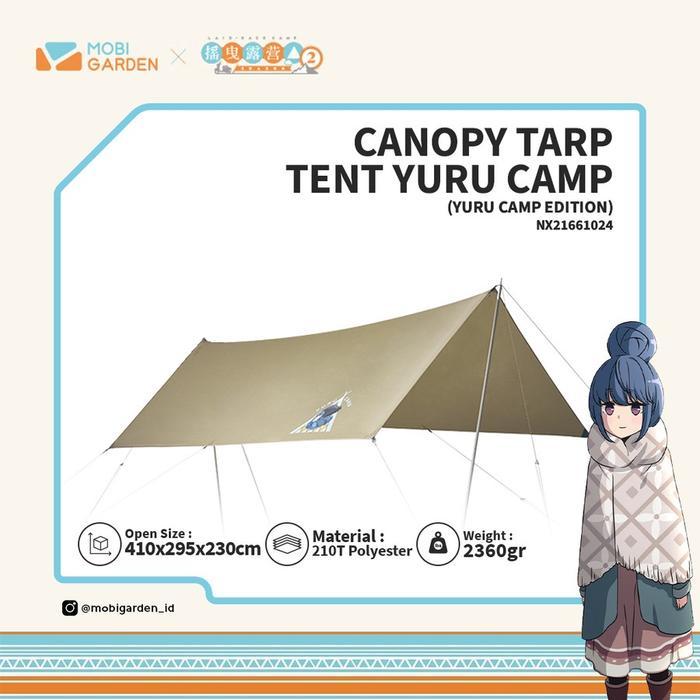 Tenda Kanopi Mobi Garden NX21661024 Yuru Camp Canopy Tarp Tent