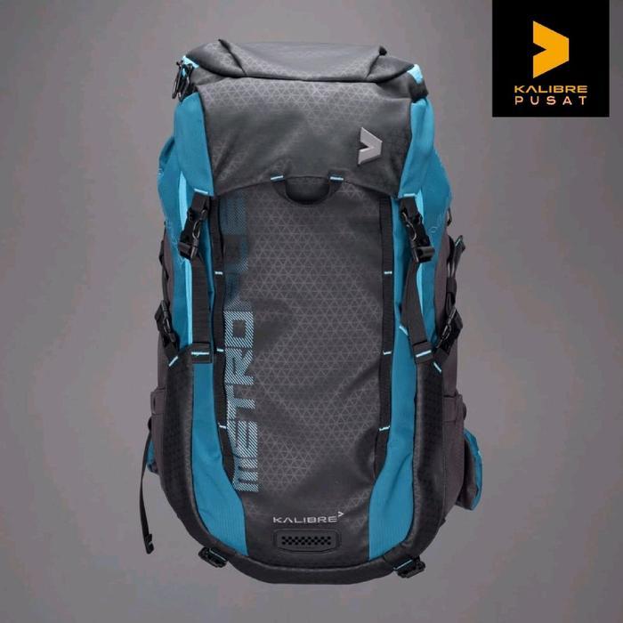 KALIBRE TAS RANSEL PRIA BACKPACK KALIBRE METROPLEX 01 ORIGINAL TOSCA BLACK 40L TAS TRAVEL TAS GUNUNG