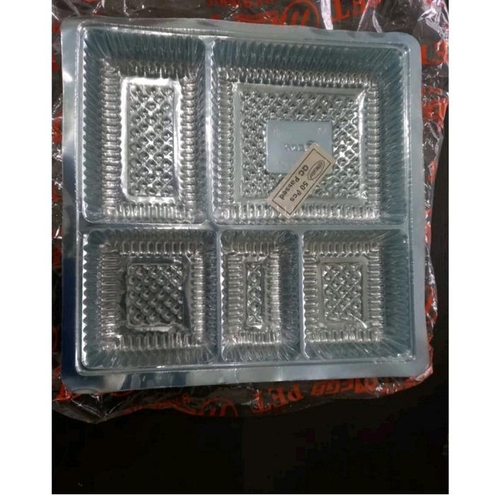 ChatYaJikaInstan- @50 Pcs Dus Nasi 20X20 Kotak Nasi Kraft Paper / Coklat Super Tebal Premium / Kardu