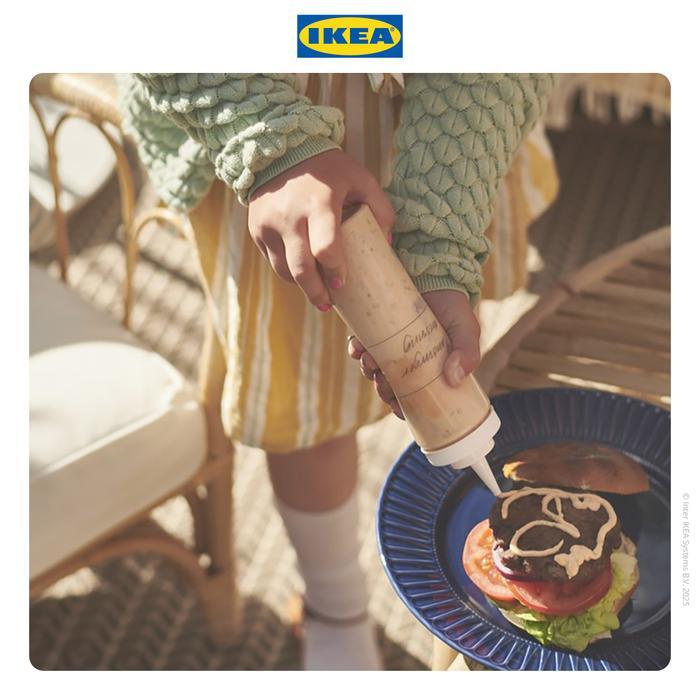 JahWa- Ikea Grilltider Botol Pencet Untuk Saus / Kecap 330Ml Isi 2Pcs Plastik