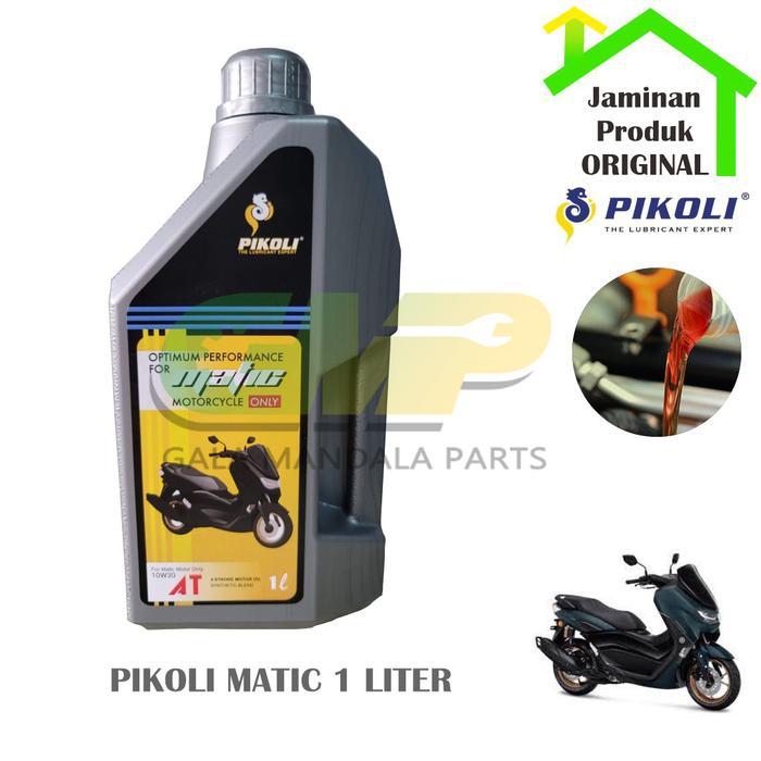 Oli Pikoli Matik 1Liter Scooter Matic Nmax Aerox Oil Motor 1L Mesin