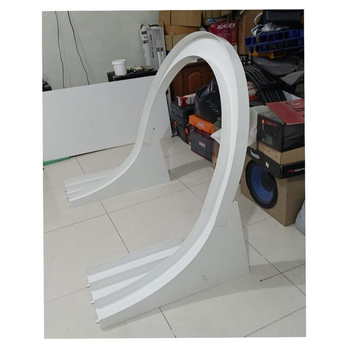 TRACK TAMIYA FLYOVER 70* / TREK FLYOVER [ BAHAN PVC PUTIH ]