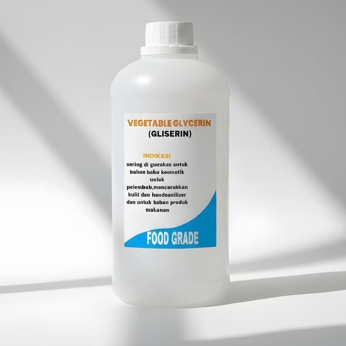 ls56- Glycerin Makanan Berkualitas Tinggi 100% Glycerin 1Kg Food Grade & Premium Original