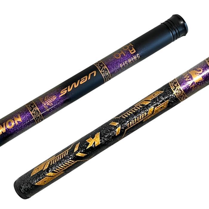 TEGEK PANCING RUAS PENDEK SWAN TAWON 270-450 DESAIN BATIK PADA TEGEK BAHAN CARBON KUAT RINGAN DAN