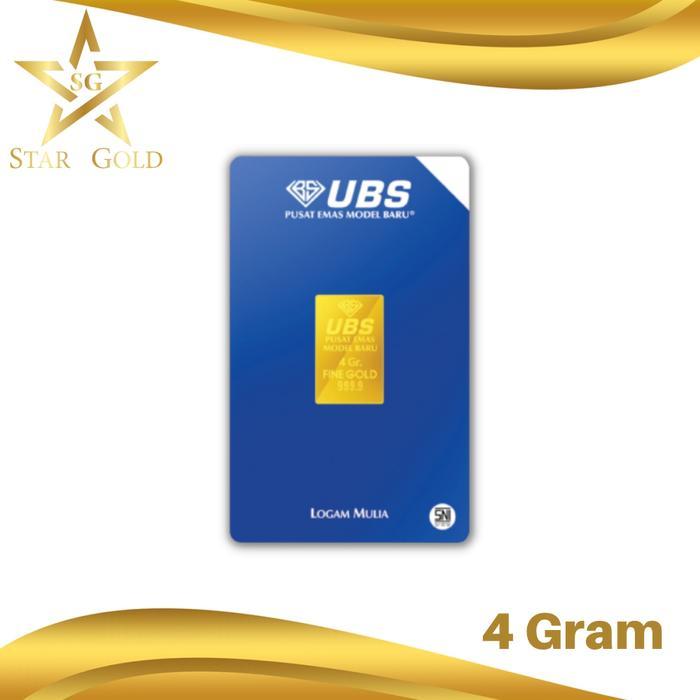Logam Mulia Ubs Berat 4 Gram
