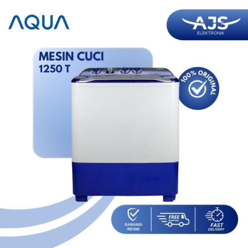 Mesin Cuci Aqua QW 1250 XT / Mesin Cuci 2 Tabung 12 Kg