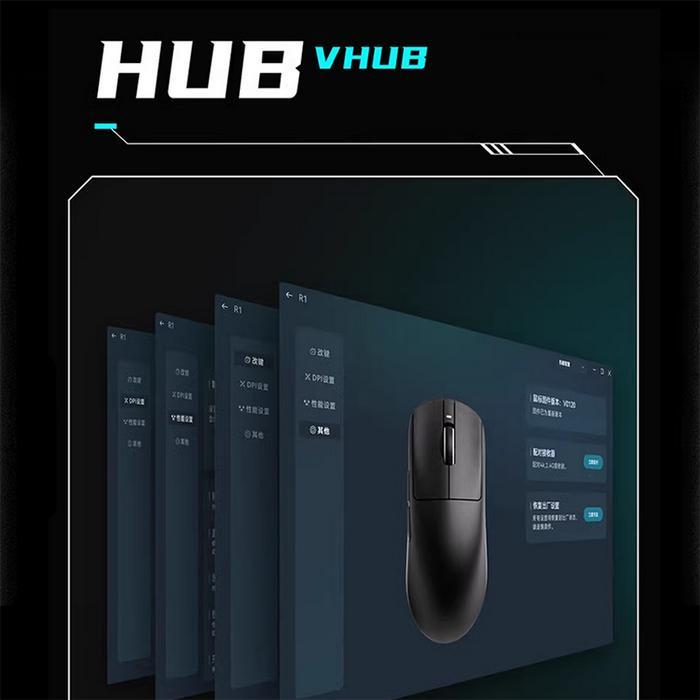 Produk Hits Vgn Vxe R1 Se+ Se Plus Wireless Gaming Mouse Triple Connection