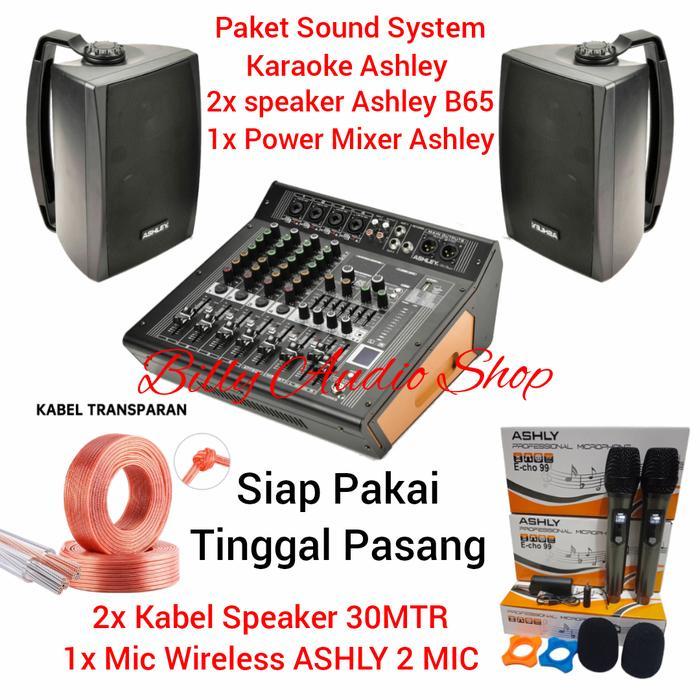 Paket Sound System Karaoke Ashley Siap Pakai Sedang Diskon