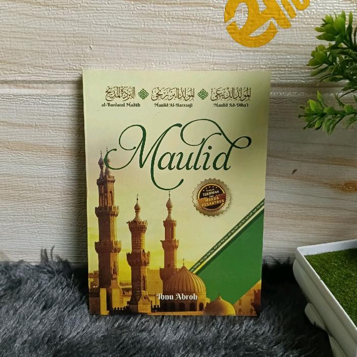 Buku Maulid Saku/Maulid Diba'i/Barzanji/Sholawat Burdah
