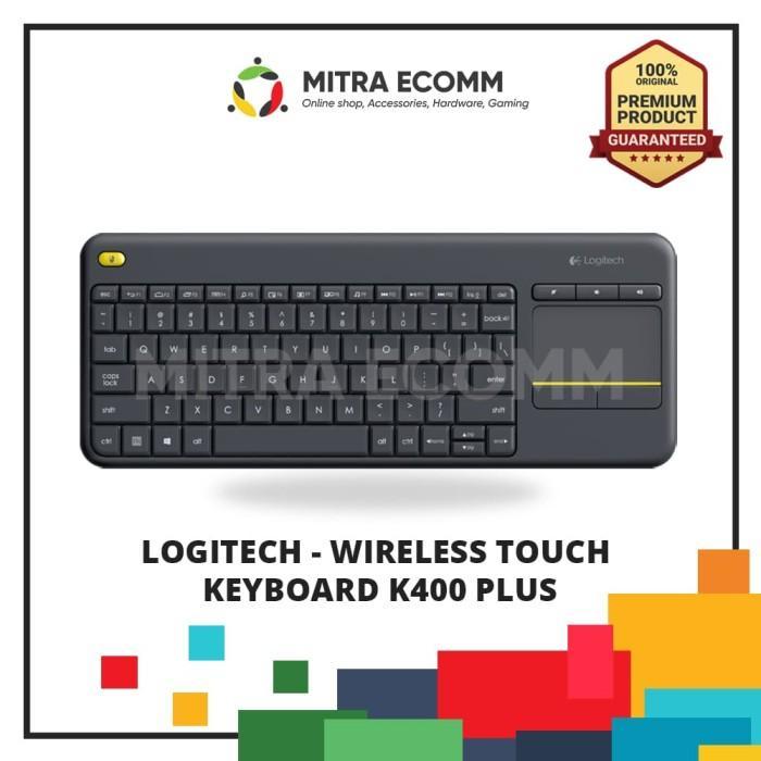 Keyboard Logitech Wireless Touch K400 r Plus