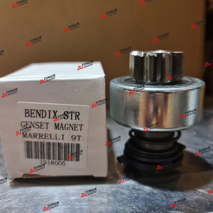 Jual Bendix Starter Genset Magnet Marrelli 9T 1918005 Kode 154