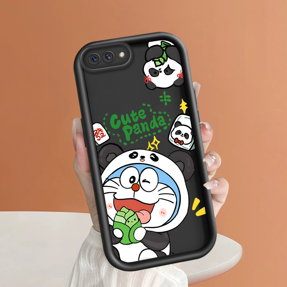 Casing Hp Untuk OPPO A3S A12E Case Kesing Protect Phone TY DLJ C8-2338 Doraemon