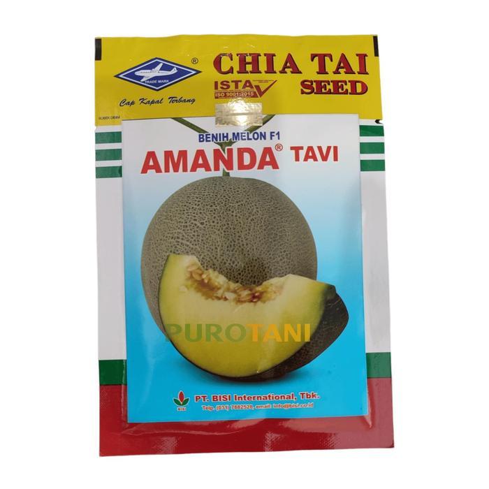 Puro Benih Bibit Melon Amanda Tavi F1 Bisi 550 Biji FREE ONGKIRDO300
