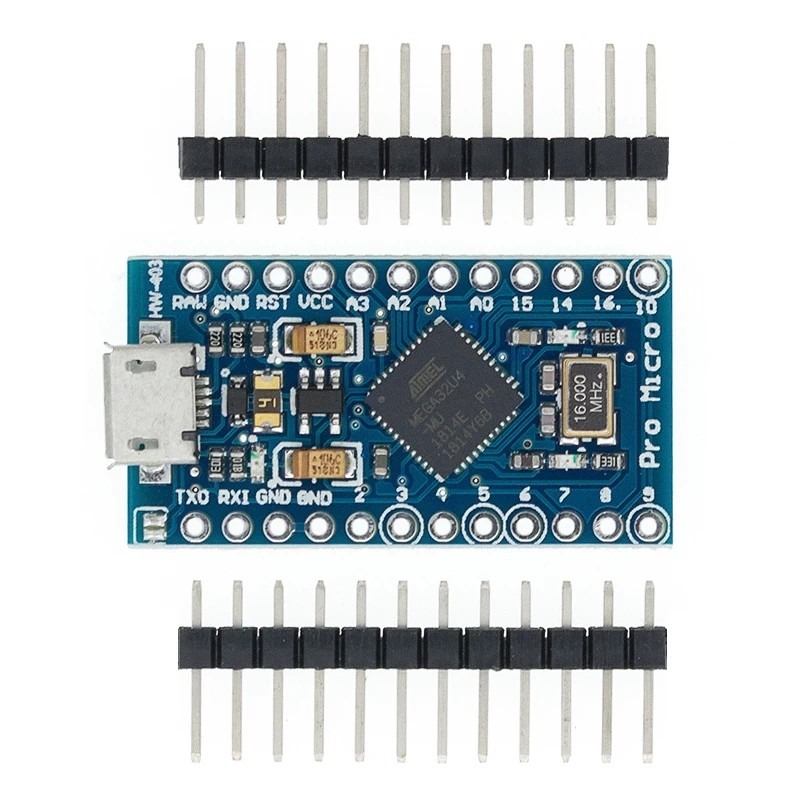 Pro Micro ATmega32U4 5V 16MHz Replace ATmega328 For arduino Pro Mini With 2 Row Pin Header For Leona