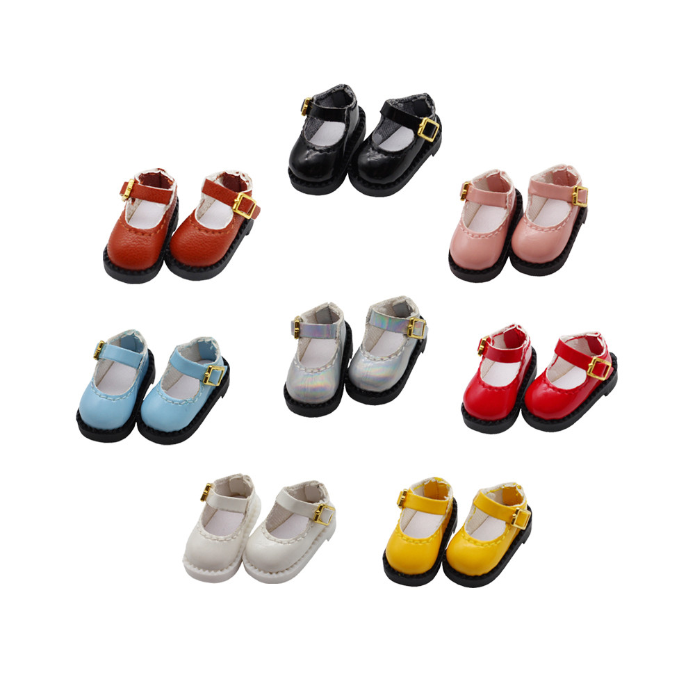 1Pair 1/12 BJD ob11 Doll Sandals For Obitsu11 GSC DOD Body Dolls Socks OB11 Princess Shoes Clothes A