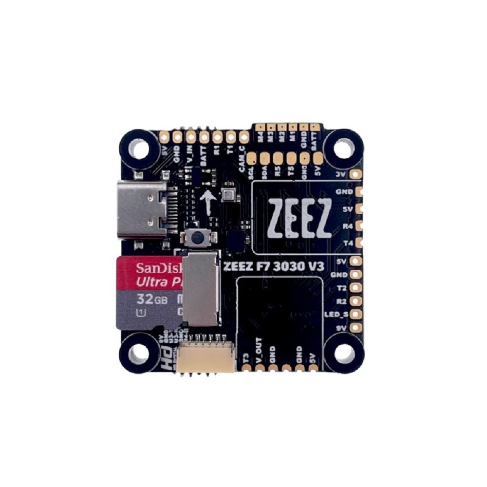 ZEEZ F7 3030 Flight Controller V3 8 Motor Output Dji HD System Ready Flight Controller With An On-Bo
