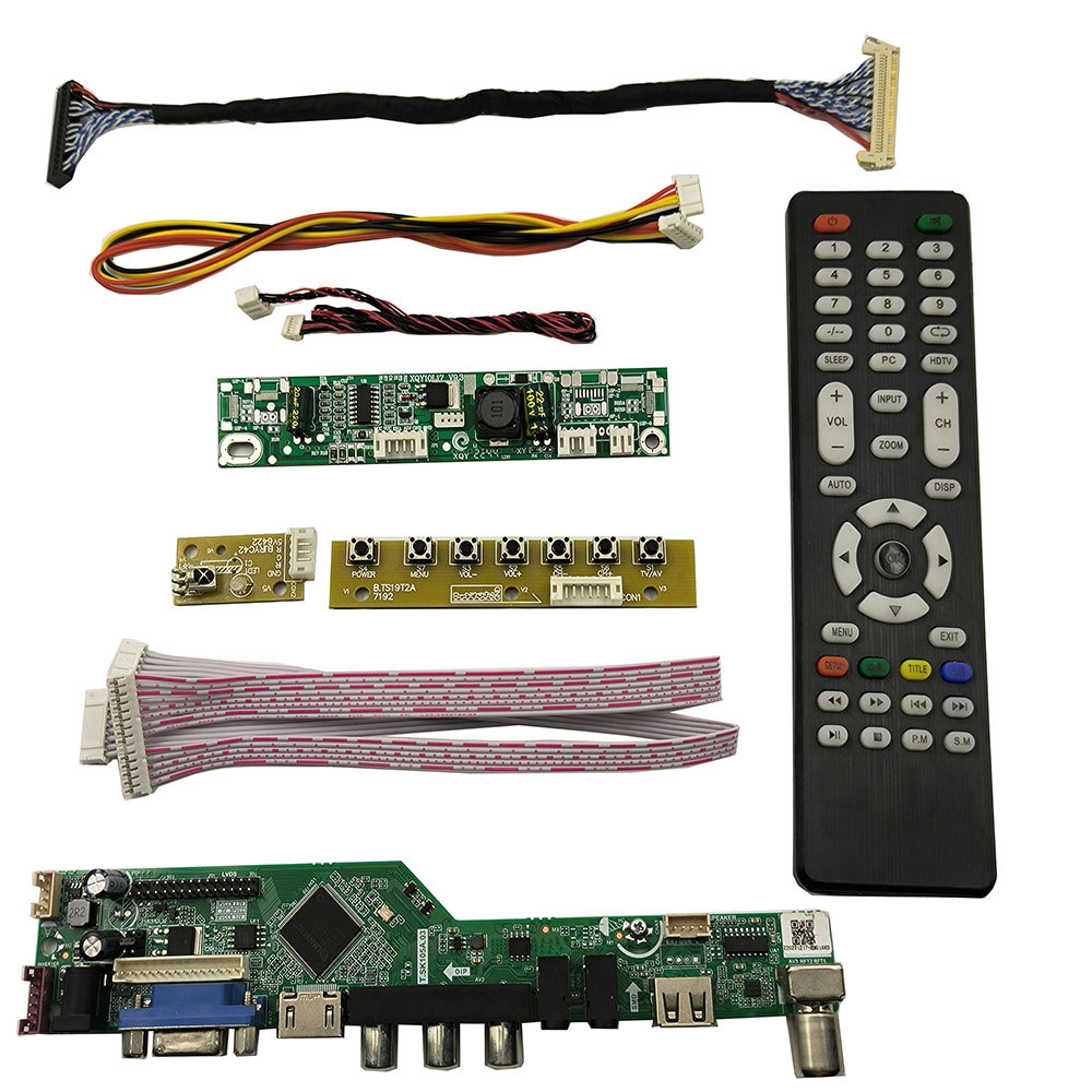 New TV Controller board Kit LTM230HT10 TV+HDMI+VGA+AV+USB LCD LED screen Controller Board