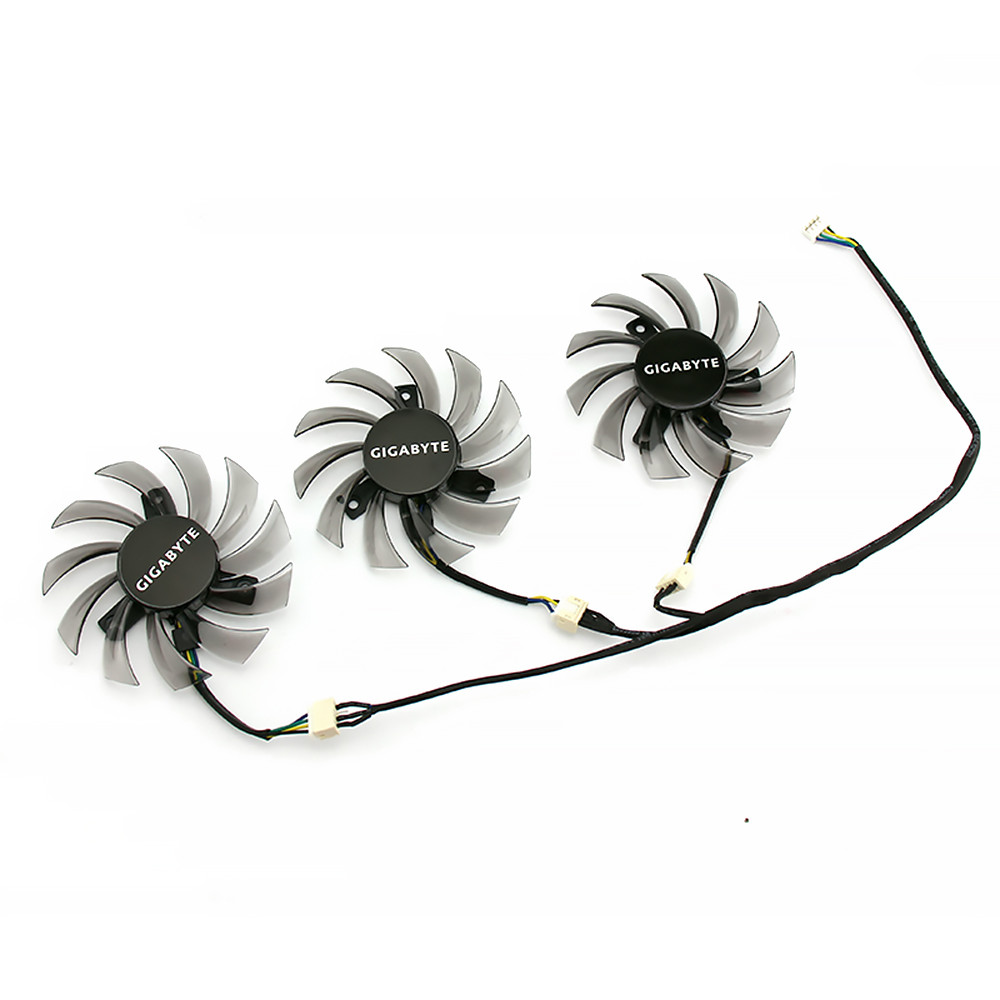 75MM T128010SU 0.35A Cooling Fan For Gigabyte GTX 670 680 760 Ti G1 GTX 770 780Ti fan GTX Titan fan 