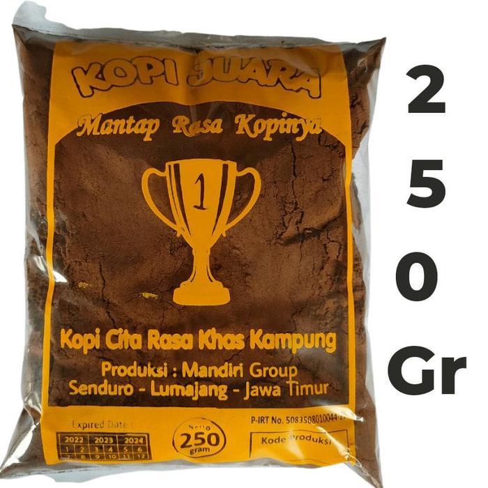 Kopi Khas Kampung 250Gr Produk Kopi Juara