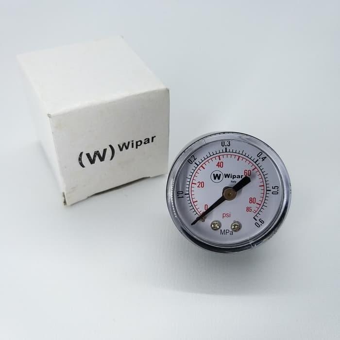 pressure gauge wipar manometer ukur tekanan air pompa air