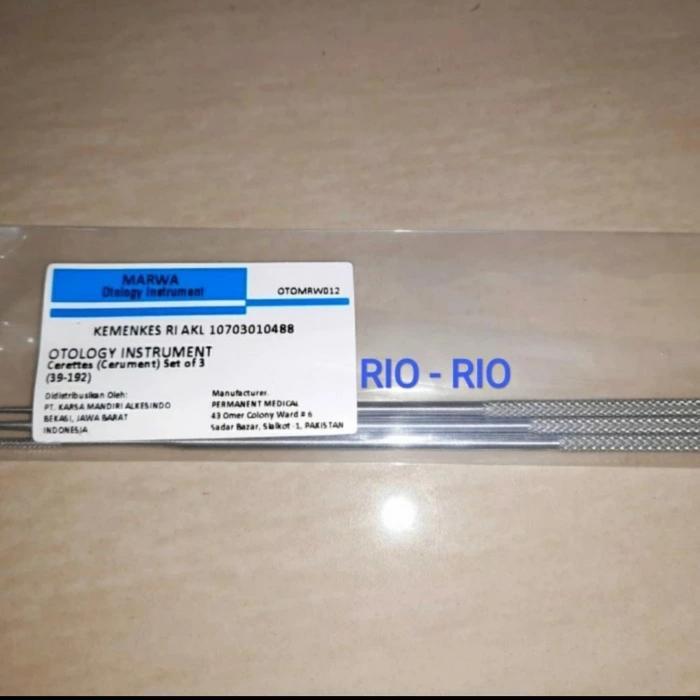 Serumen Set - Cerumen Set Of 3