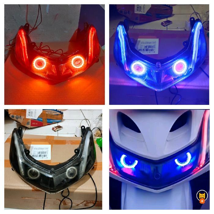sen sen mio new mio smile/sporti custom lampu tembak plus alis running mio 2008-2012 Motorcycle