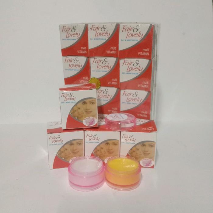 hvs cream Fair N lovely susun day night cream cream pelembab wajah harian lovely Muka Vitamin