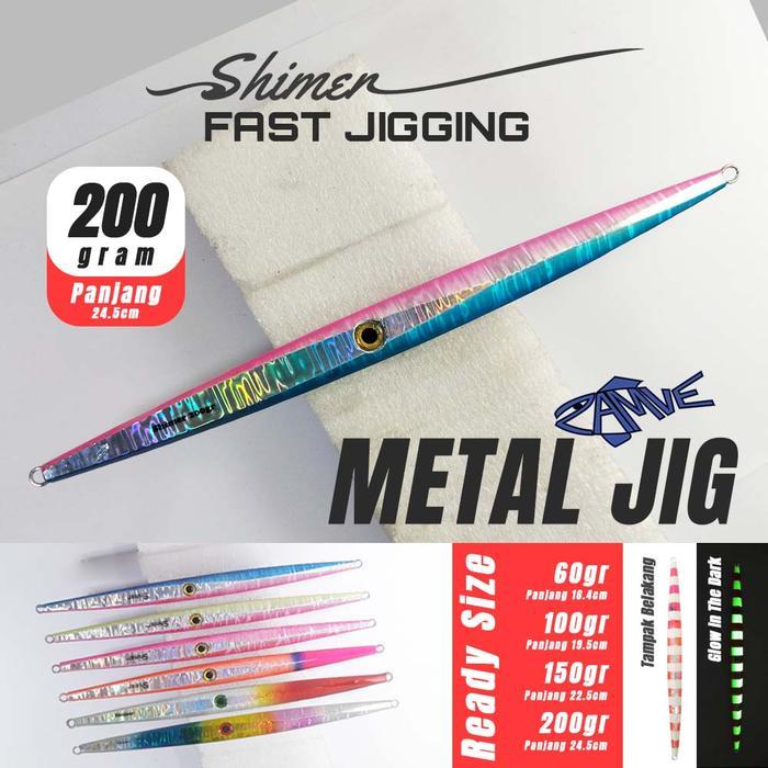 wkgw- Metal Jig Zamve Shimer 200Gr Metal Jig 200Gr Metal Jig 200Gram
