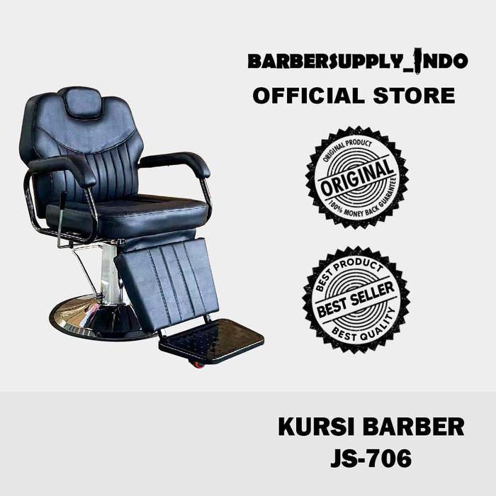 Kursi Barber Shop Hidrolik Kursi Barbershop Salon Js 706